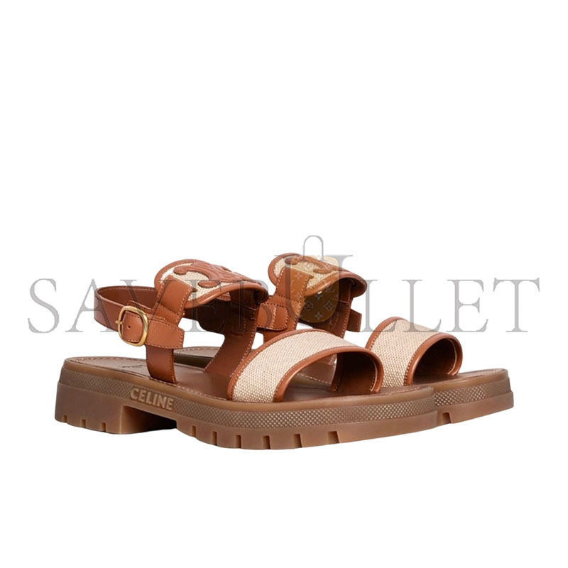 CELINE TRIOMPHE BEACH SANDALS 353872270C04UB